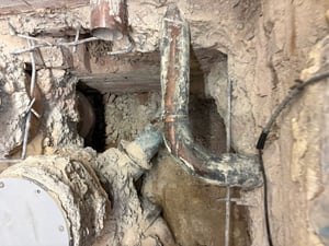 Excavation of boundary trap 3